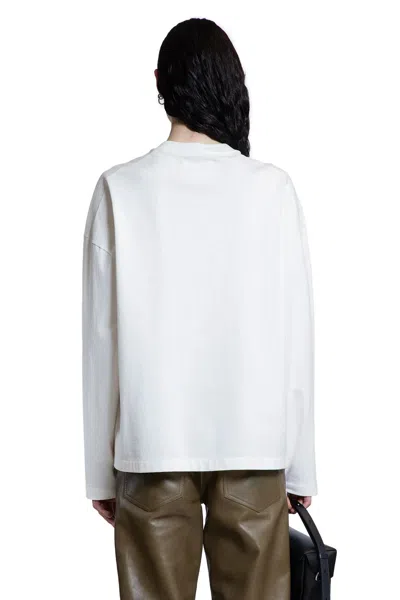 Jil Sander Cotton T-shirt In White