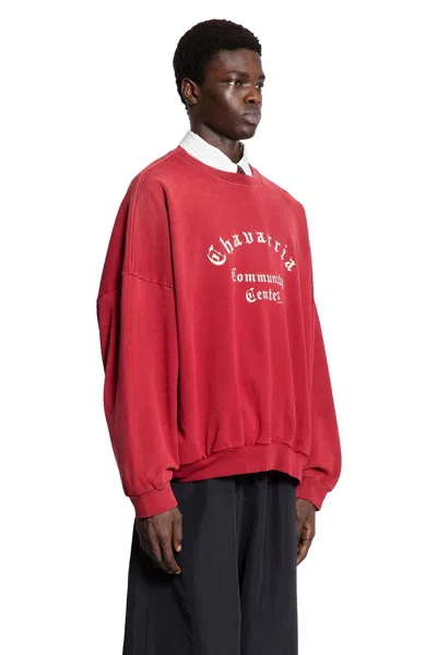 Willy Chavarria '' Community Centre'' Hooligan Sweatshirt