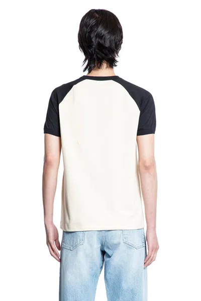 Valentino Sleeve Contrast Graphic Print Crew Neck