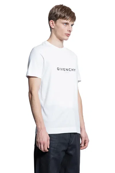 Givenchy Reverse Logo T Shirt In White