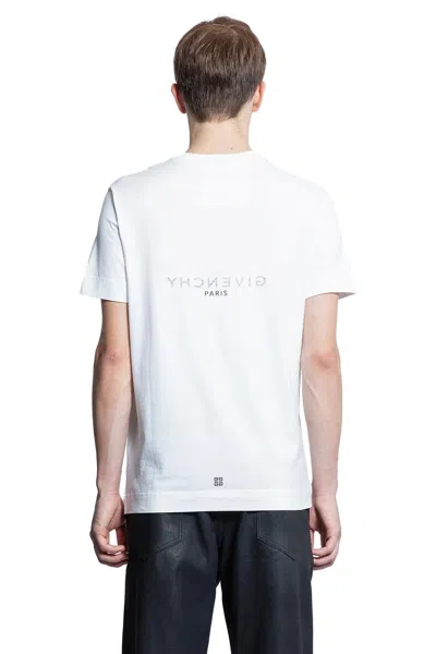 Givenchy Reverse Logo T Shirt In White