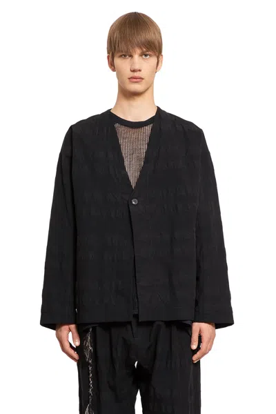 Jan-jan Van Essche Jan Jan Van Essche Blazers In Black