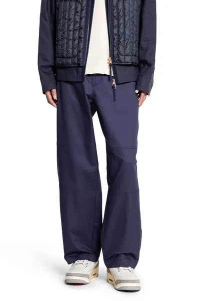 Moncler Genius Man  Trousers In Blue
