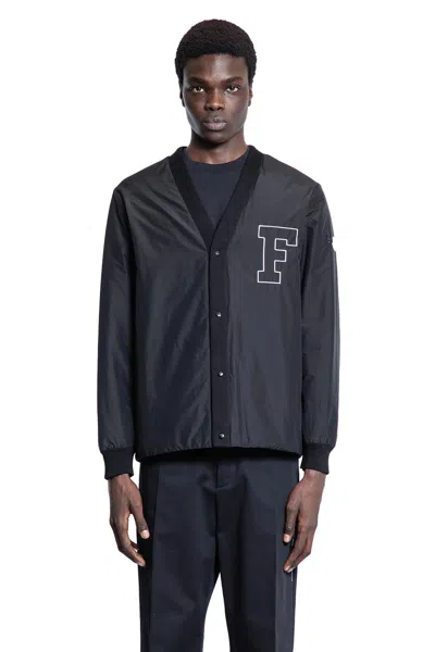 Moncler Genius Moncler X Fragment Hiroshi Fujiwara Anise Short Down Jacket In Black