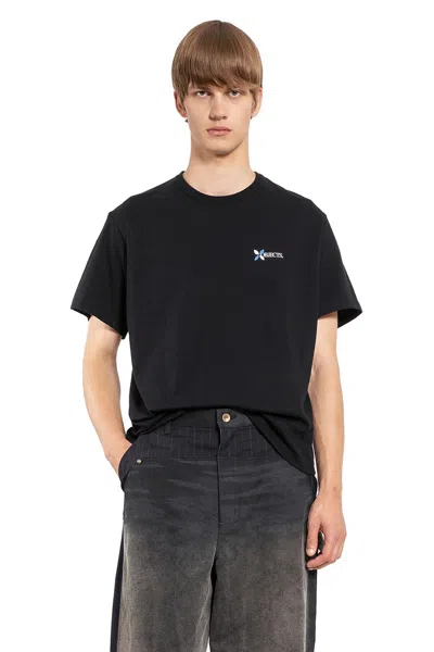 Khoki Text-print T-shirt In Black