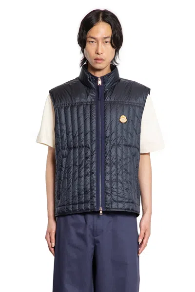 Moncler Genius Moncler X Gilga Farm Tangerine Down Vest In Blue