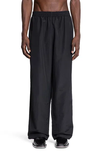 Willy Chavarria Man Black Trousers