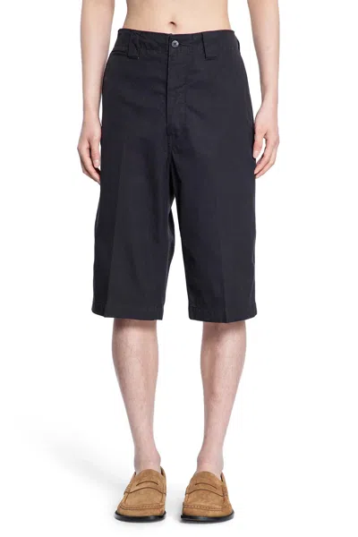 Visvim Man Black Shorts & Skirts