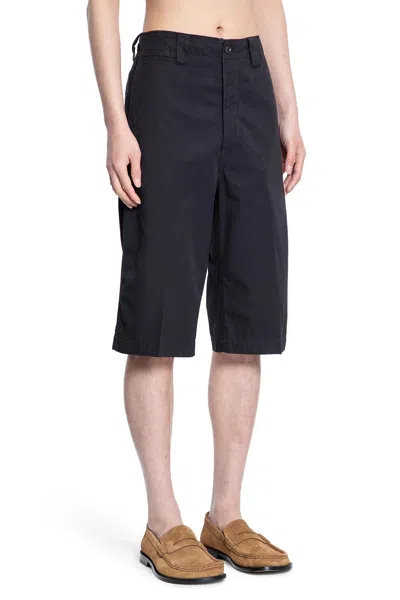 Visvim Man Black Shorts & Skirts