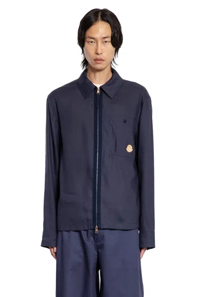 Moncler Genius Gilga Farm By Donald Glover Shirt In Blue