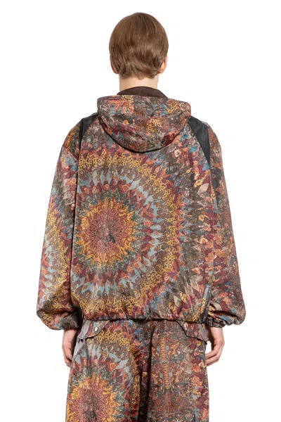 Khoki Multicolor American Quilts-print Pull-over Jacker In Multicolor