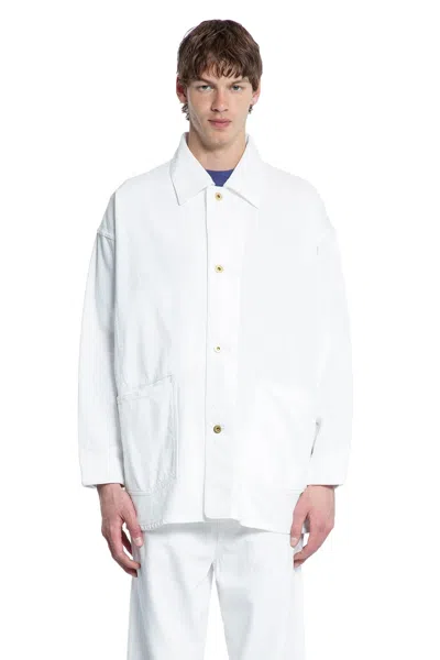 Mythinks Man White Jackets In White