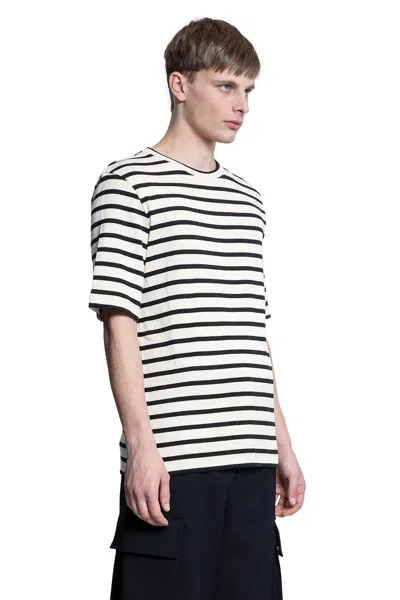 Jil Sander Marinière Cotton T-shirt In White