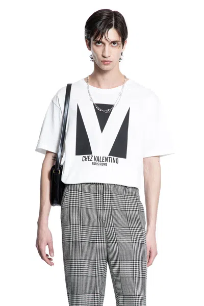 Valentino T-shirt Logo In White