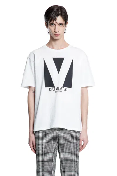 Valentino T-shirt Logo In White