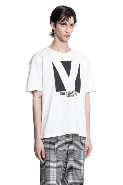 Valentino T-shirt Logo In White