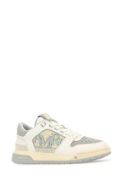 Amiri Two Tone Leather Classic Low Sneakers