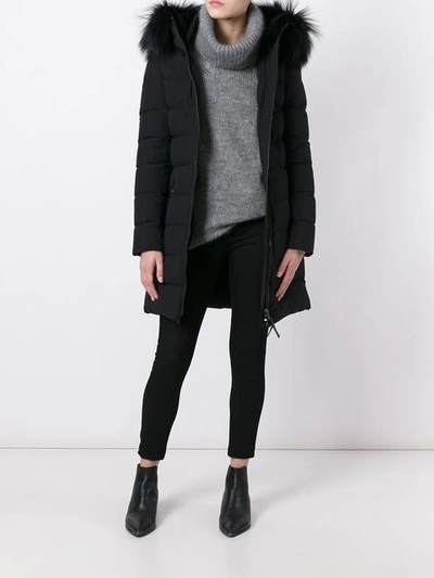 Shop Mackage 'calla' Coat In Black