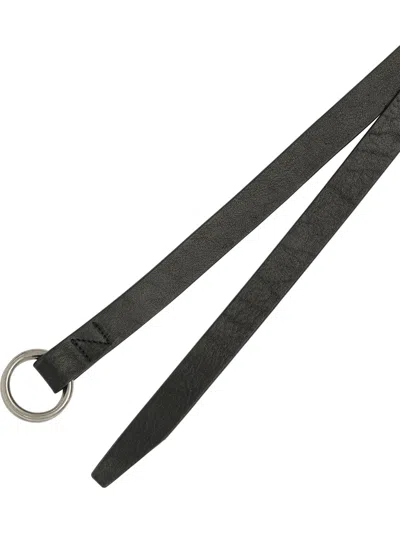 Nonnative Black Cow Leather Belt In Brown