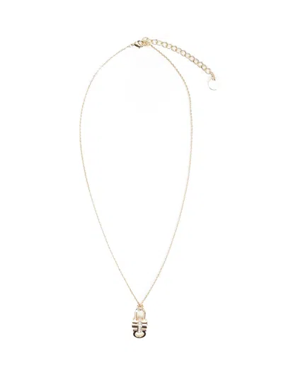 Ferragamo Necklace Lucstras Jewelry Gold In Gold