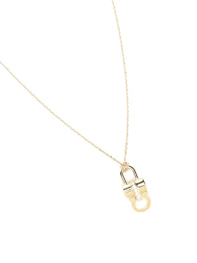 Ferragamo Necklace Lucstras Jewelry Gold In Gold