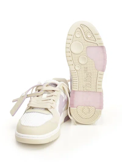 Off-white Out Of Office Slim Sneakers Beige In White