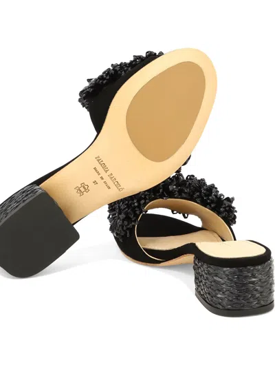 Paloma Barceló Fiore Sandals Black