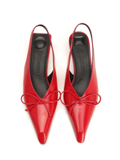 Jacquemus Women Les Slingbacks Cubisto B Kitten Heels