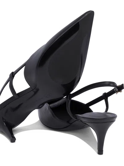 Sergio Levantesi Slingback Pointed-toe Pumps In Black