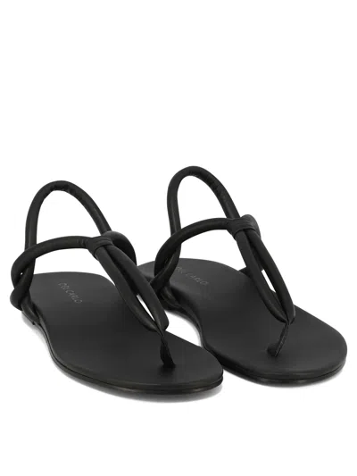 Del Carlo Dytt Sandals Black