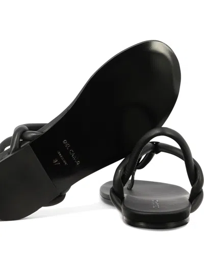 Del Carlo Dytt Sandals Black