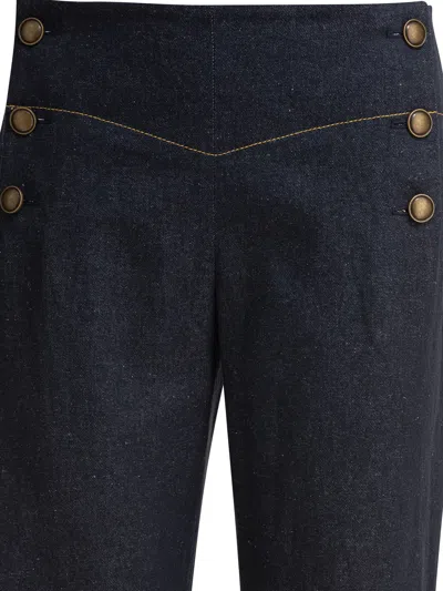 Ines De La Fressange High-waisted Wide-leg Trousers