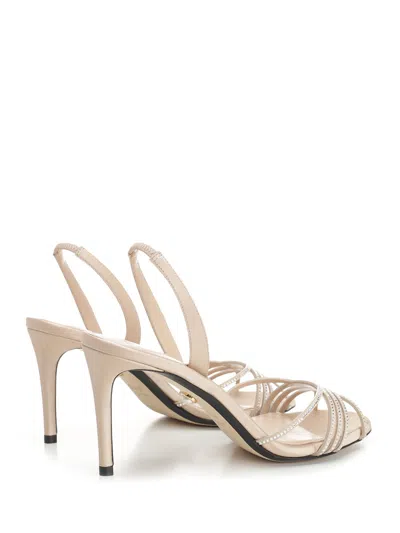 Alevì Milano Giusy Sandals Beige