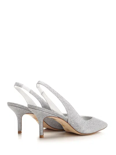 Stuart Weitzman Eva Pumps Silver
