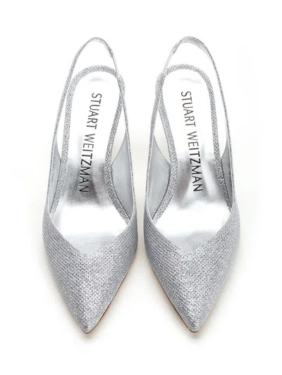 Stuart Weitzman Eva Pumps Silver