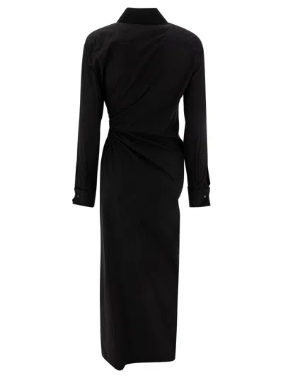 Max Mara Women's Collared Long Sleeve Shirt Dress
