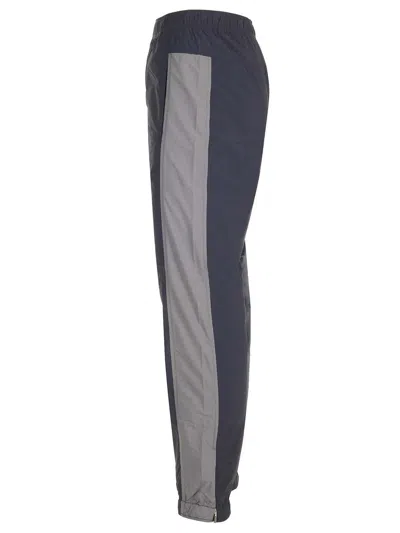 Maison Kitsuné Maison Kitsune Colourblock Technical Track Pants In Blue