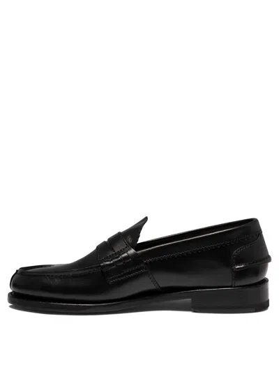 Saxone Of Scotland Penny Leather Loafers