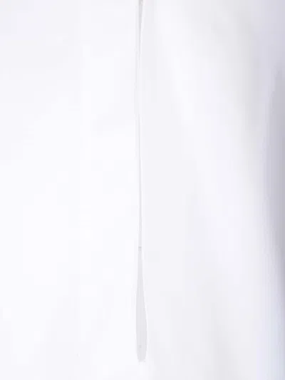 Alaïa Tunic Shirt Dress Dresses White