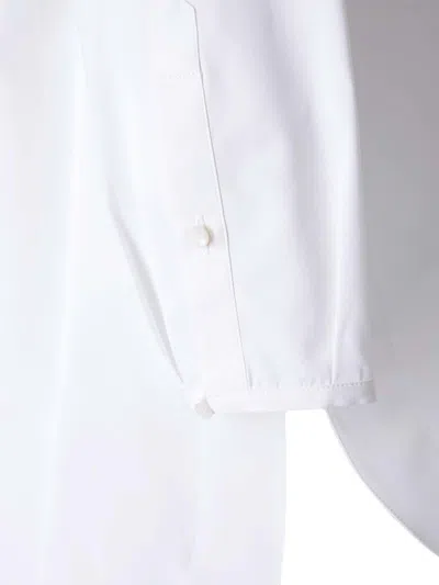 Alaïa Tunic Shirt Dress Dresses White