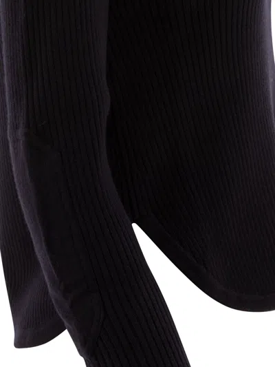 Isabel Marant Étoile Ribbed Panelled Sweater In Black