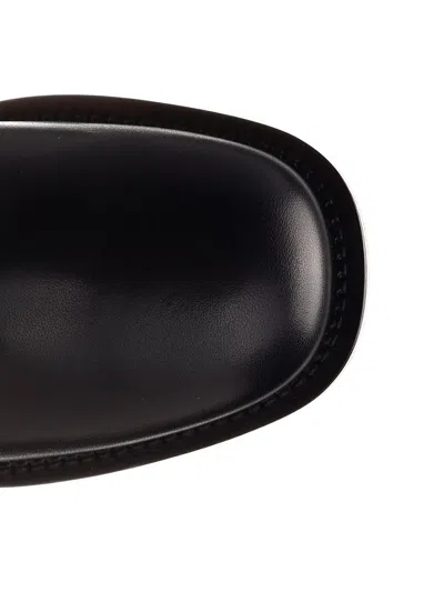 Burberry Saddle Boots Black