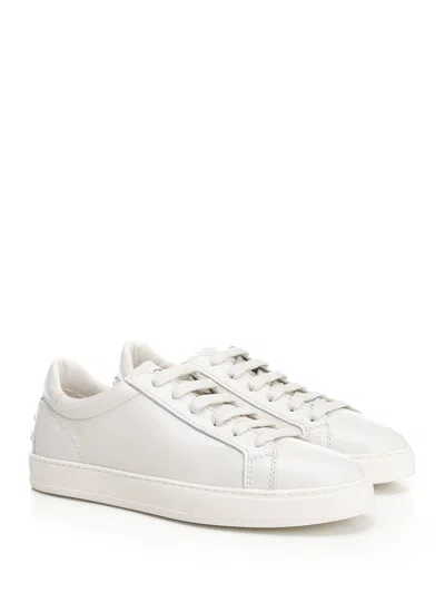 Tod's In Smooth Leather Sneakers White
