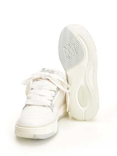 Amiri Leather Ma-1 Low-top Sneakers In White