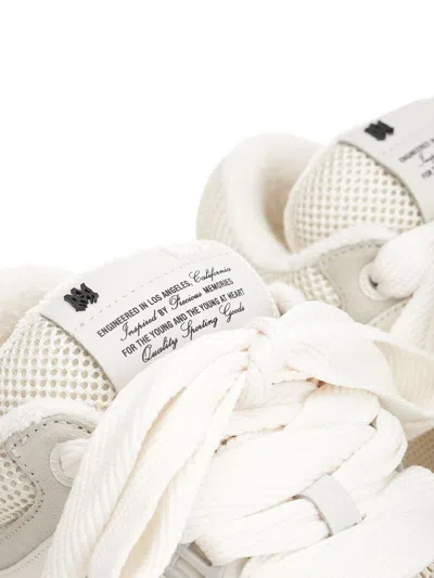 Amiri Leather Ma-1 Low-top Sneakers In White