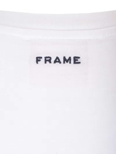 Frame X Ritz Slim Fit Top T-shirt White