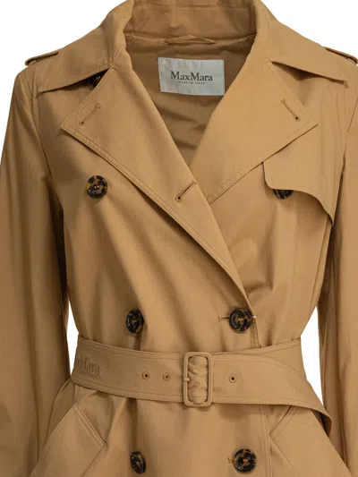 Max Mara Cotton Canvas Raincoat