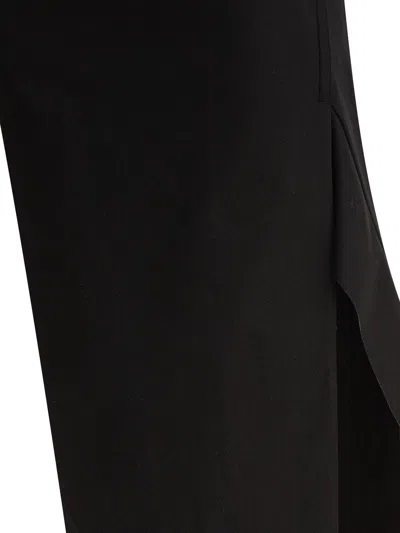 Sportmax High-waisted Midi Skirt Side Slit