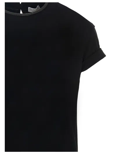 Brunello Cucinelli Embellished Crewneck T-shirt