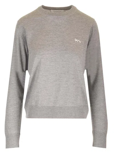 Maison Kitsuné W Baby Fox Patch Regular Jumper